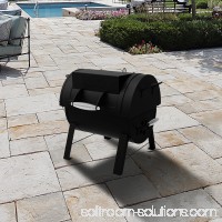 Dyna-Glo DGSS287CB-D Portable Tabletop Charcoal Grill & Side Firebox   563019769